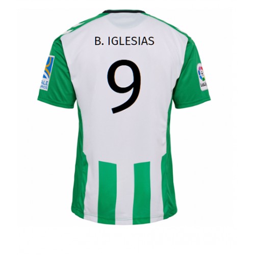 Real Betis Borja Iglesias #9 Hjemmedrakt 2022-23 Kortermet Real Betis Borja Iglesias #9 Hjemmedrakt 2022-23 Kortermet